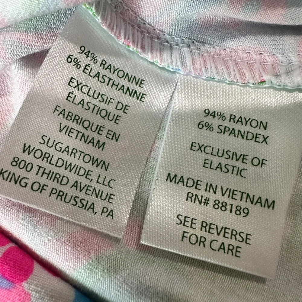 Lilly Pulitzer Cyla Off the Shoulder Romper Skort Dress Size Small NWT! - Picture 9 of 9